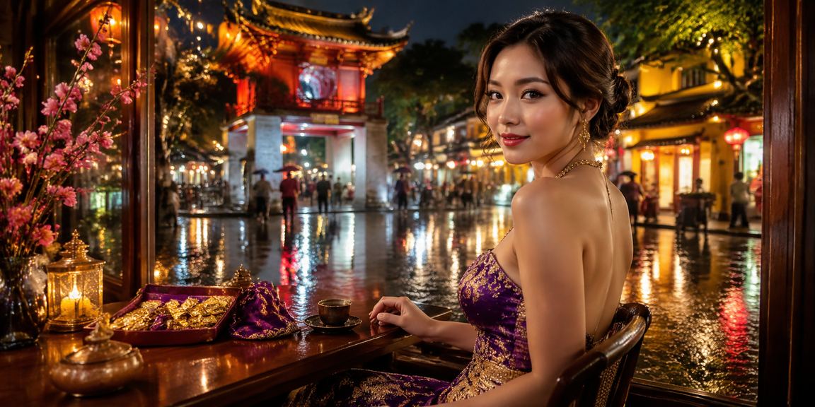 Người dùng Hà Nội kiểm tra giao dịch nạp tiền cá cược tại quán cà phê buổi sáng